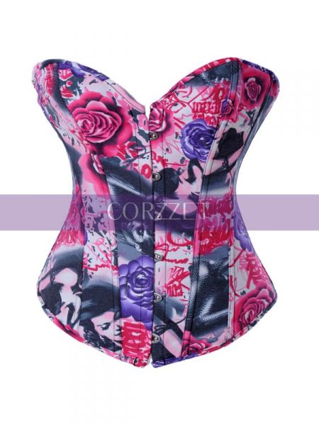 CORSETS OVERBUST FLORAL