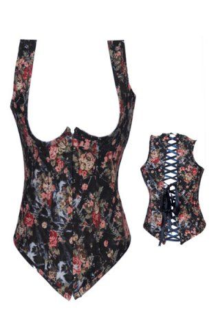 CORSETS OVERBUST FLORAL