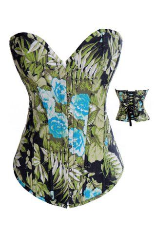 CORSETS OVERBUST FLORAL